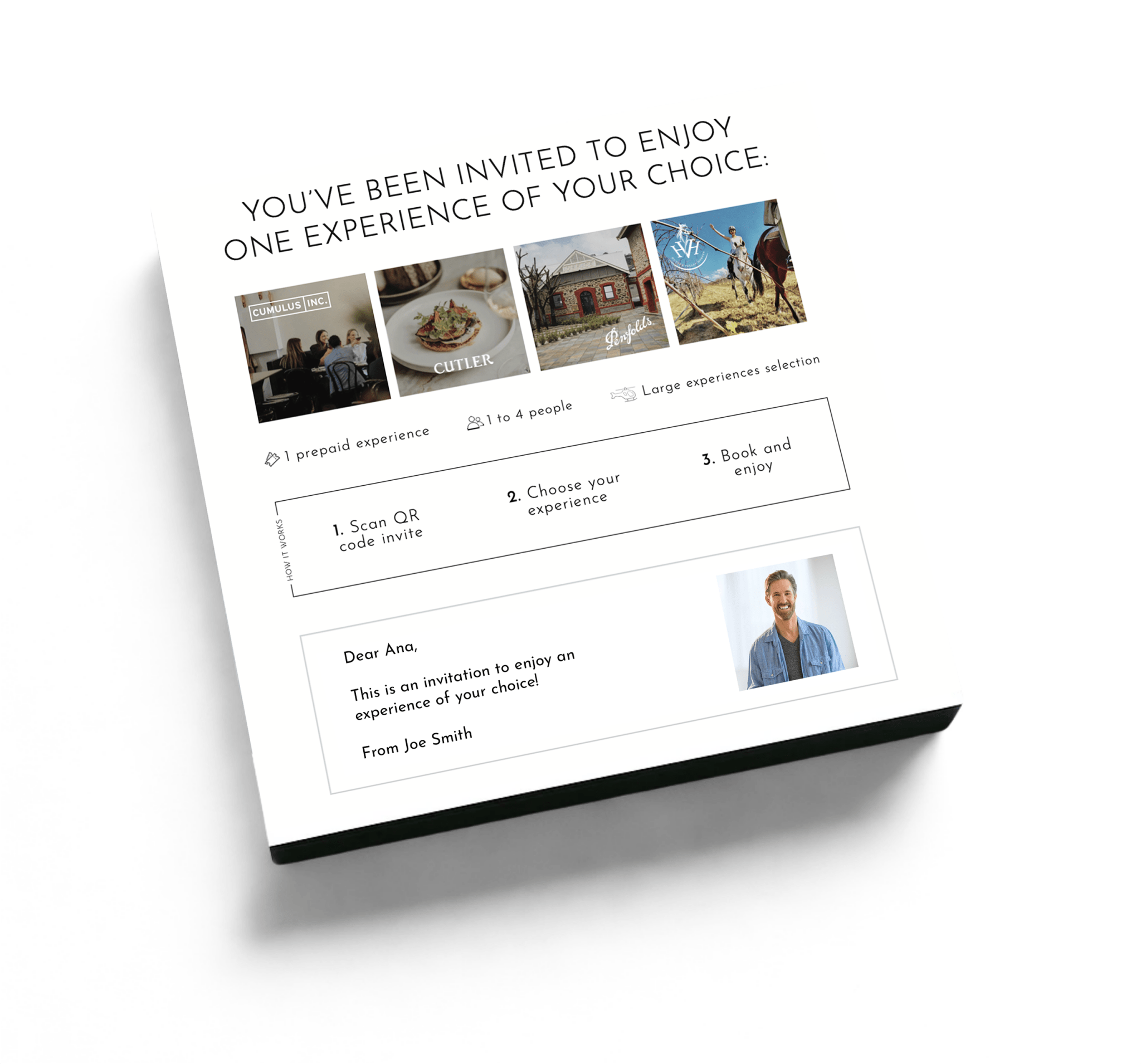 Inspire - Experience Portfolio for business - We Wander