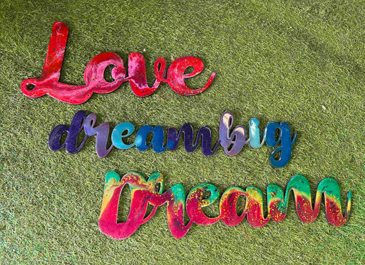 Custom Resin Names/Sayings - We Wander